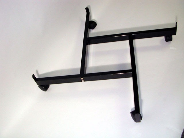 4 Way Base with Casters for Gridwall