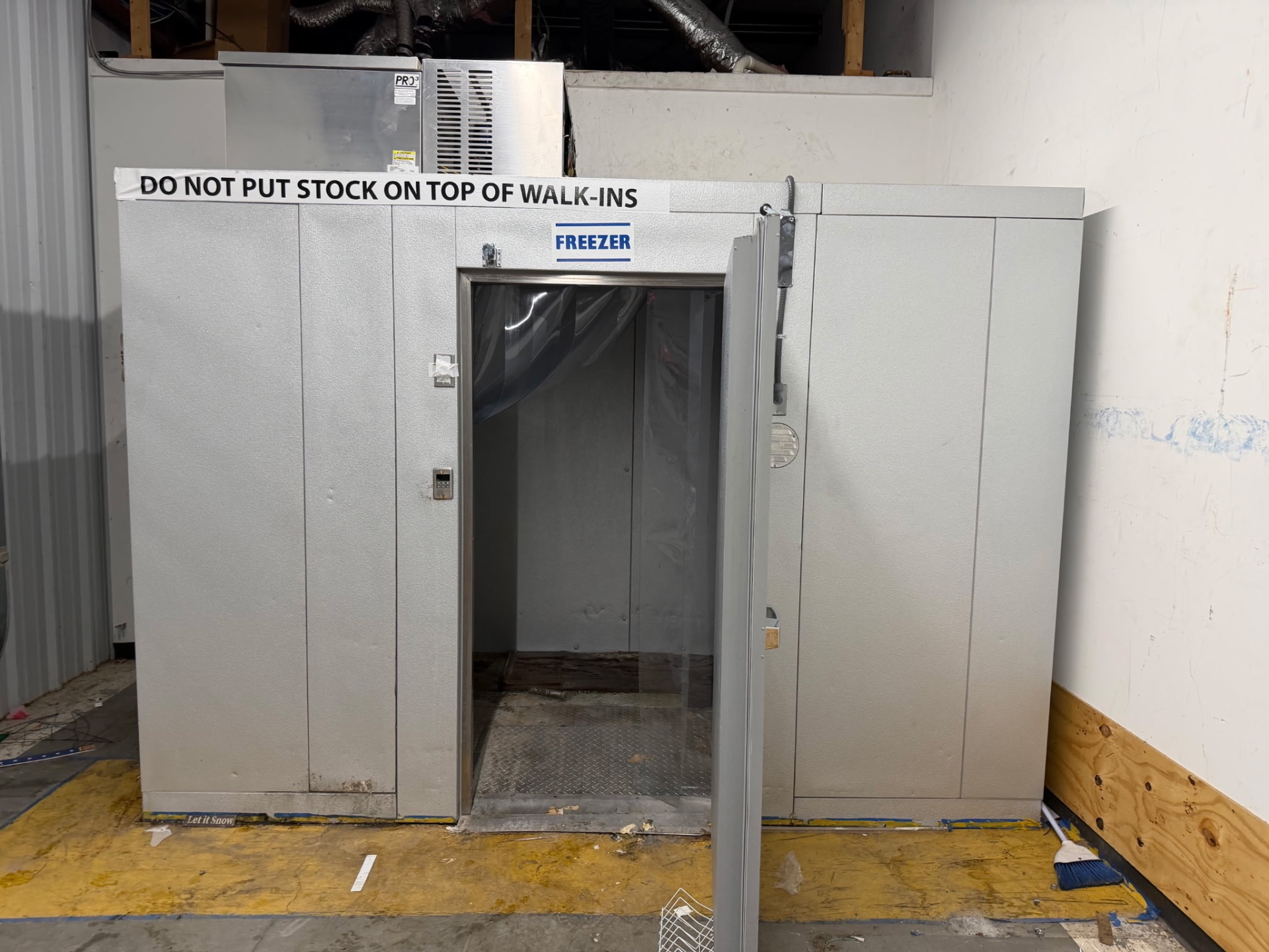Used Imperial Brown Walk In Freezer