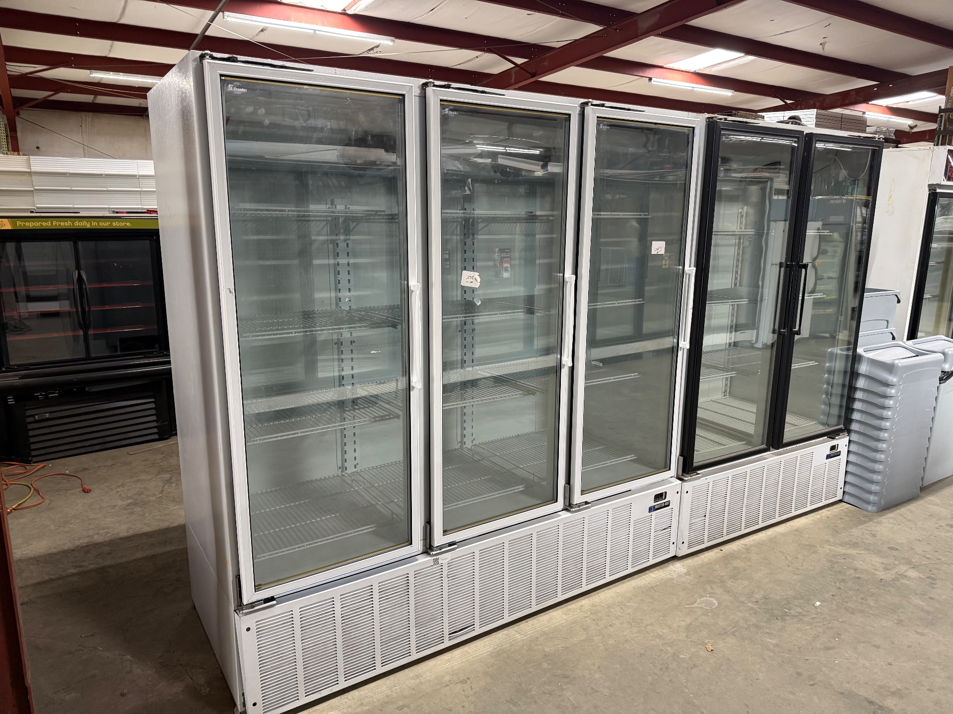 Used Master-Bilt 3 Glass Door Freezer