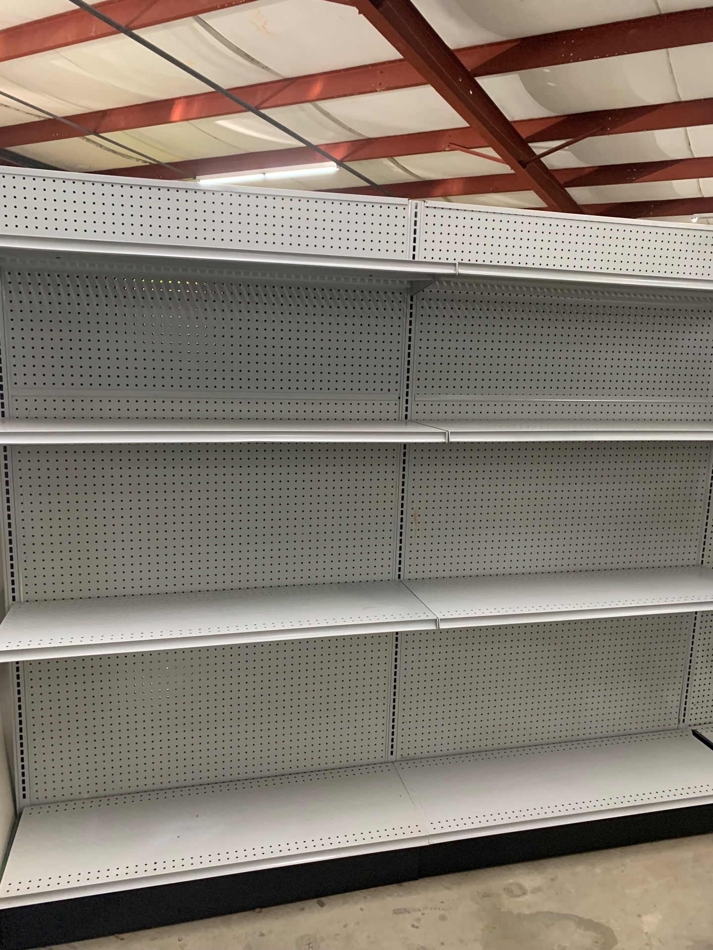 Used Wall Gondola Shelving