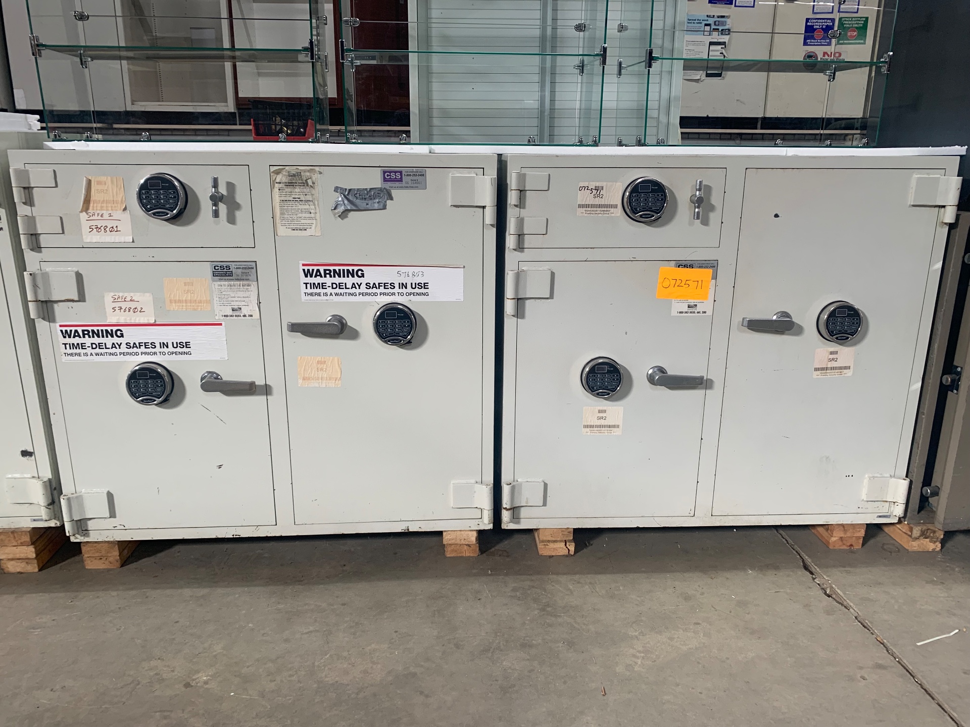 Used CSS 3 Door Narcotics Safe
