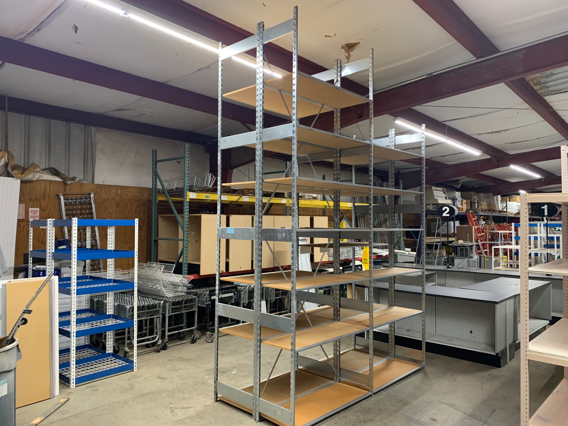 Used Lozier 18" x 48" Shelving