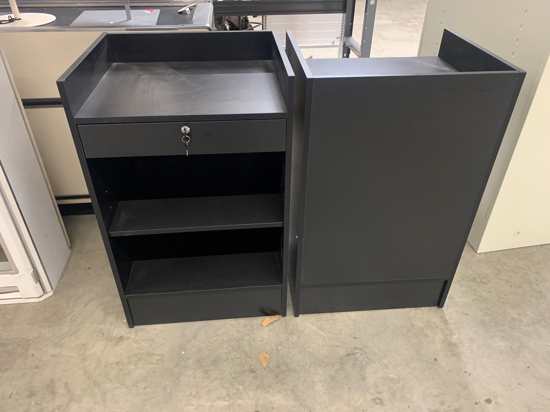 New Black Register Stand