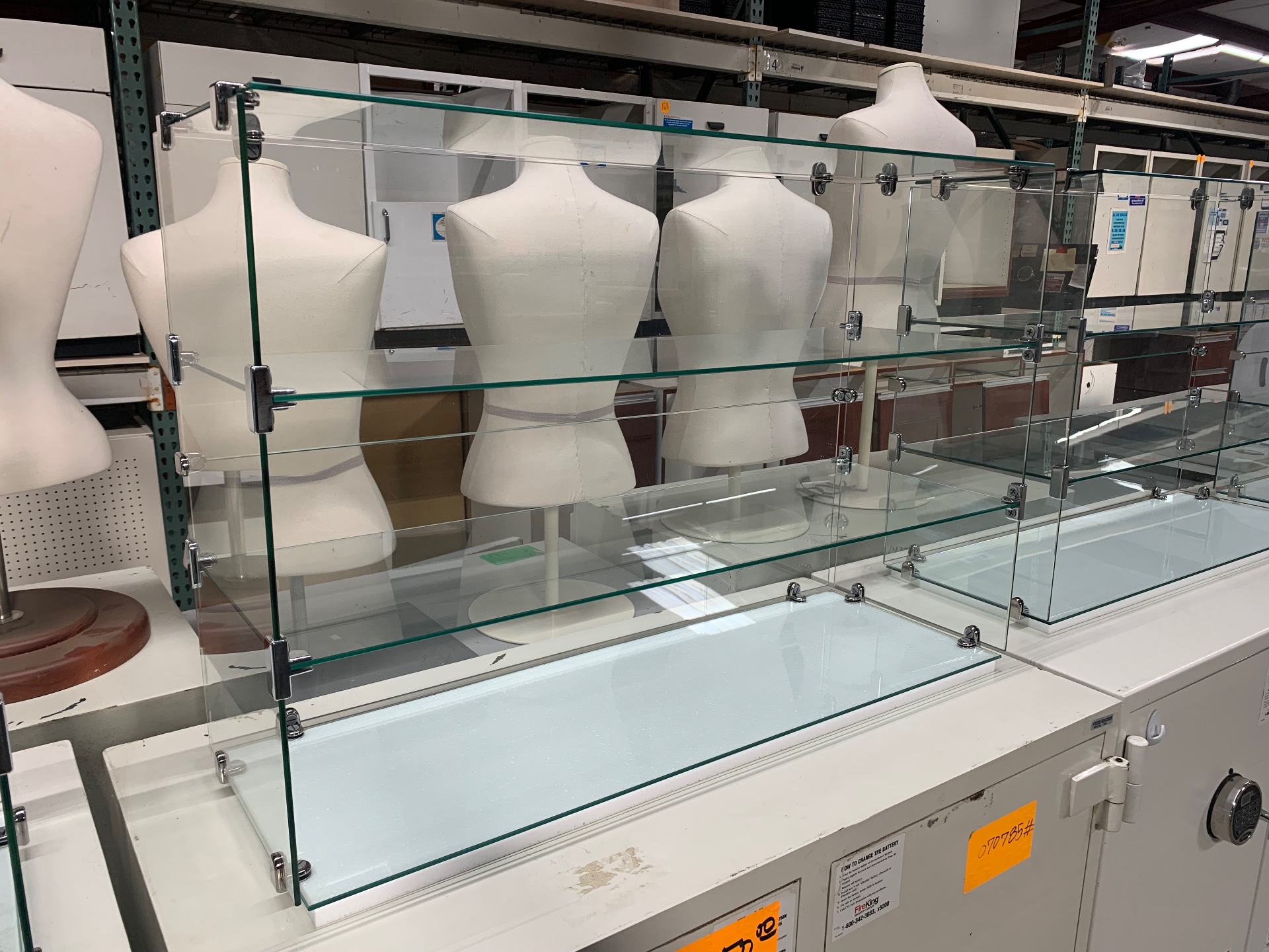 New Glass Cube Displays