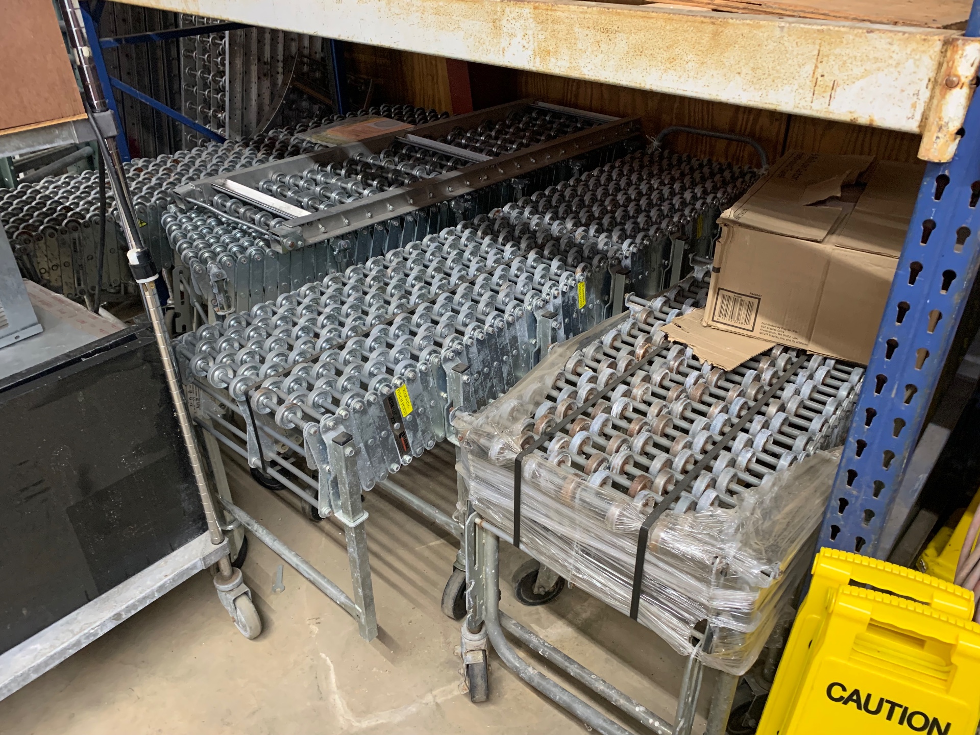 Used Rolling Expandable Conveyor Sections