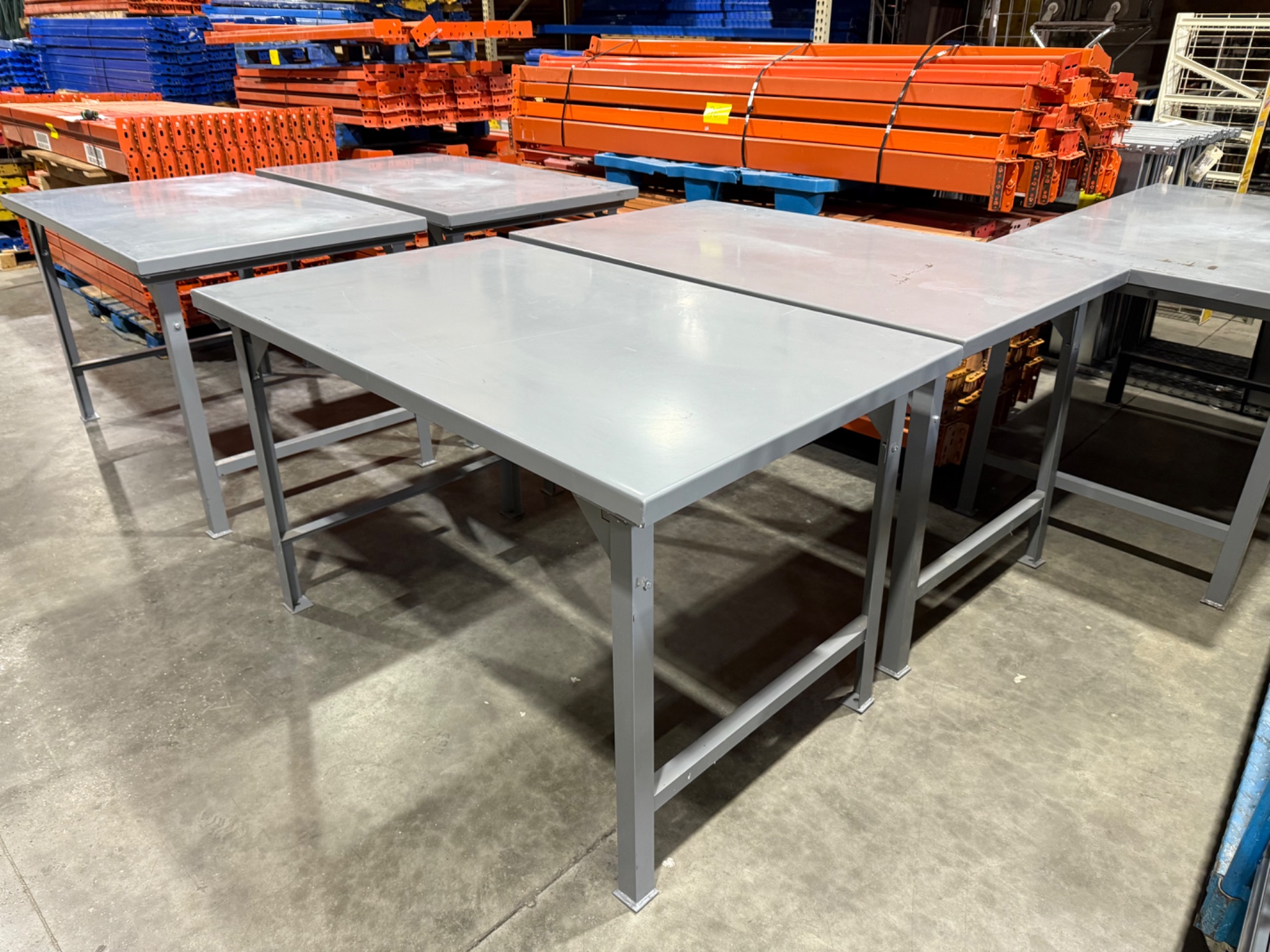 Used Heavy Duty Metal Tables