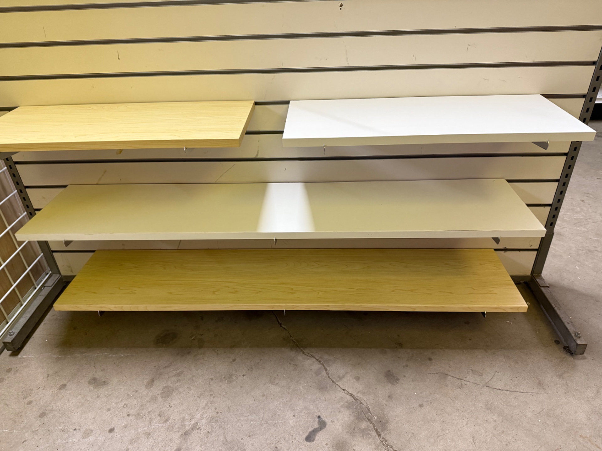 New Melamine Wood Shelves
