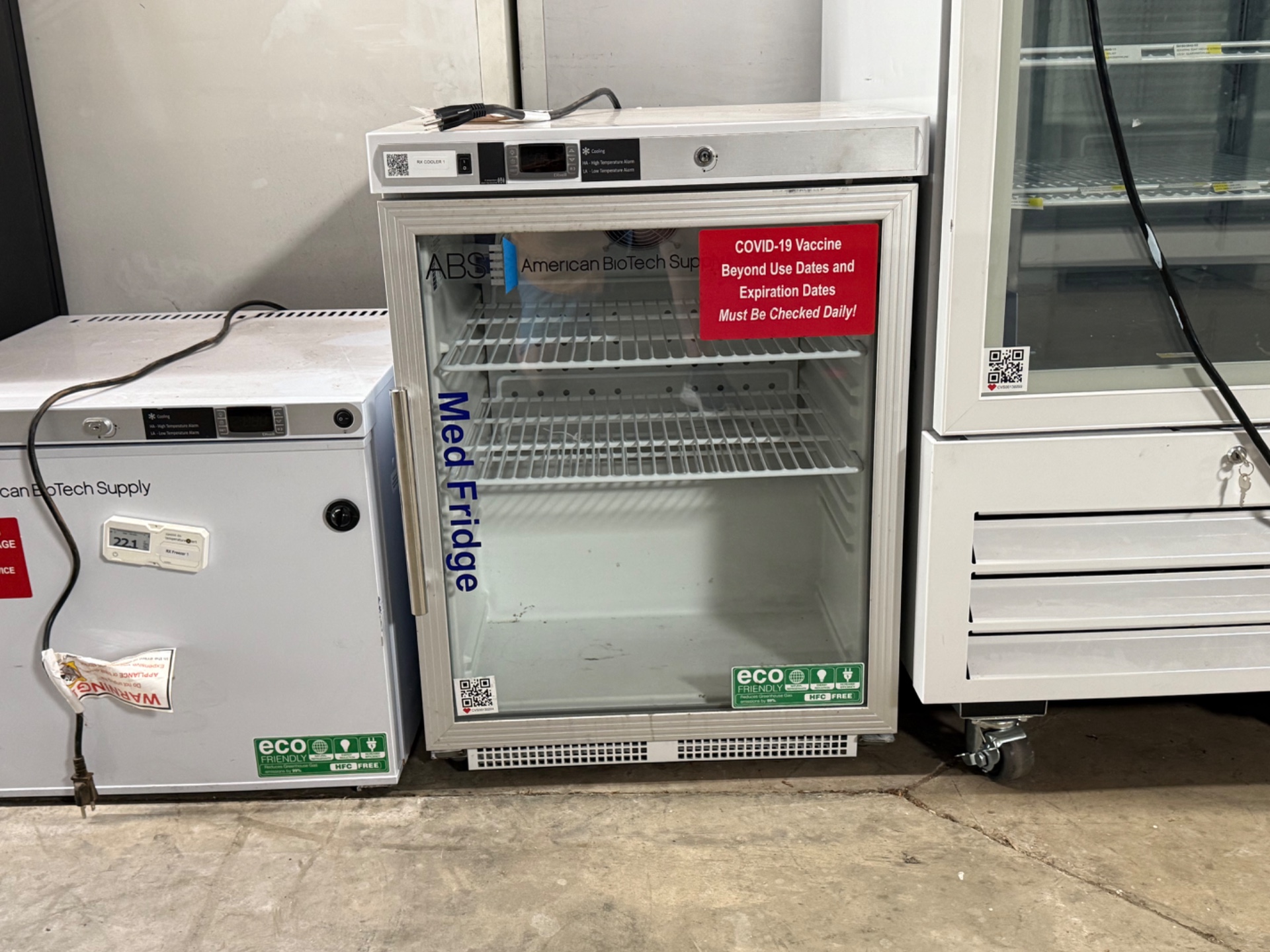 Used ABS Med Fridges