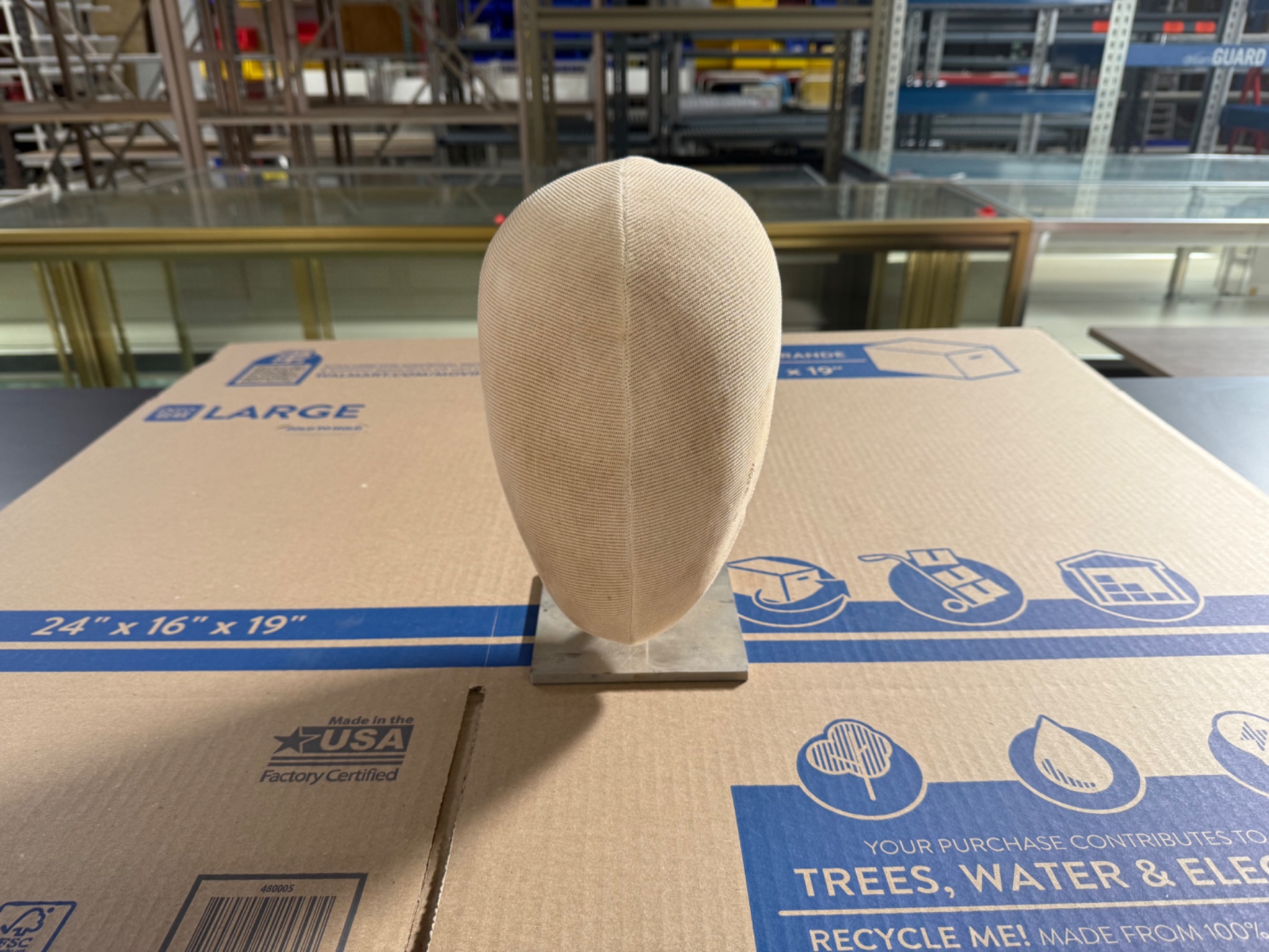 Used Head Forms on Stands