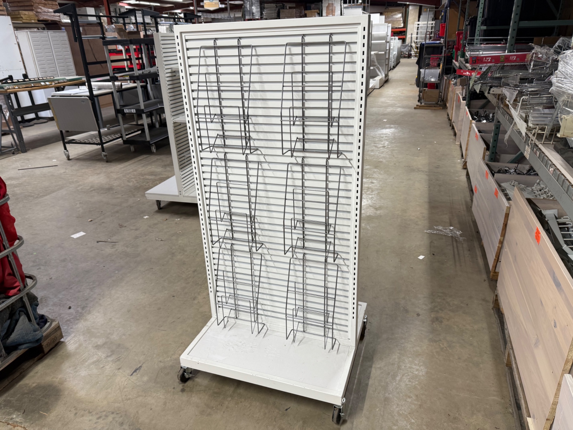 Rolling Double Sided Information Station