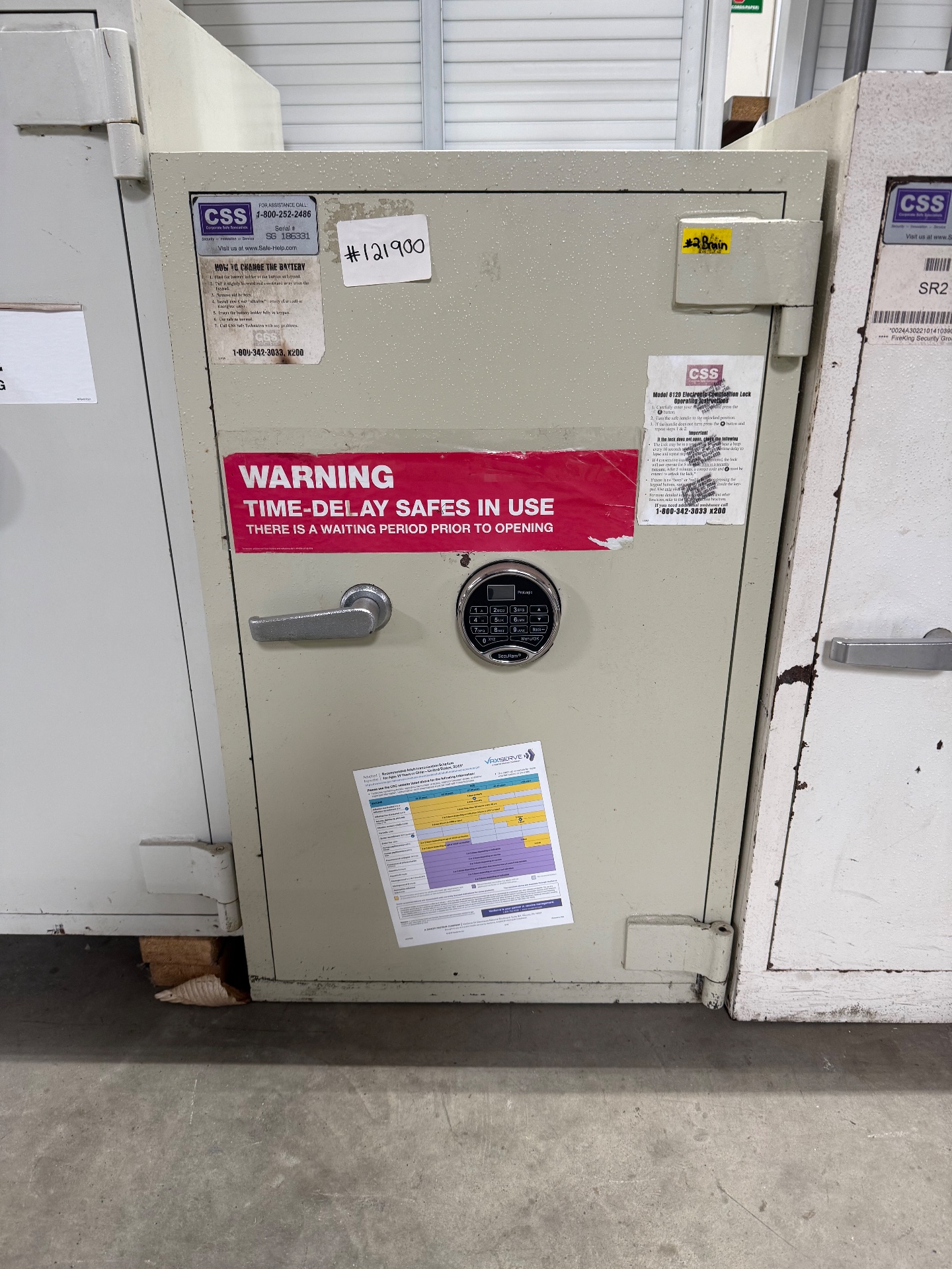 Used CSS Narcotics Safe