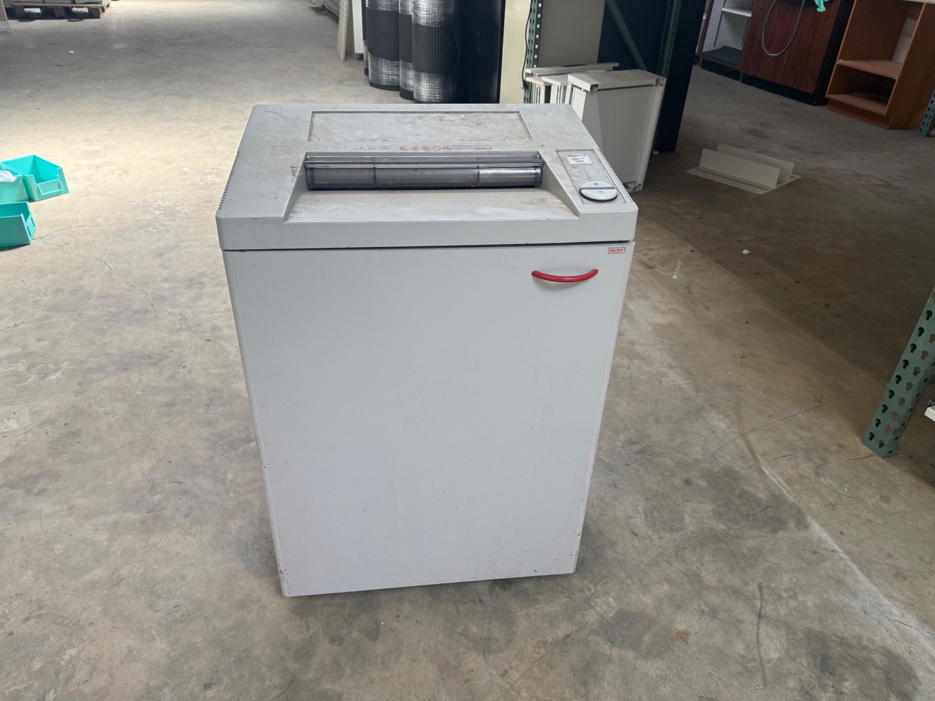 Used Paper Shredder