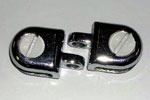 Chome Door Hasp (Pair)