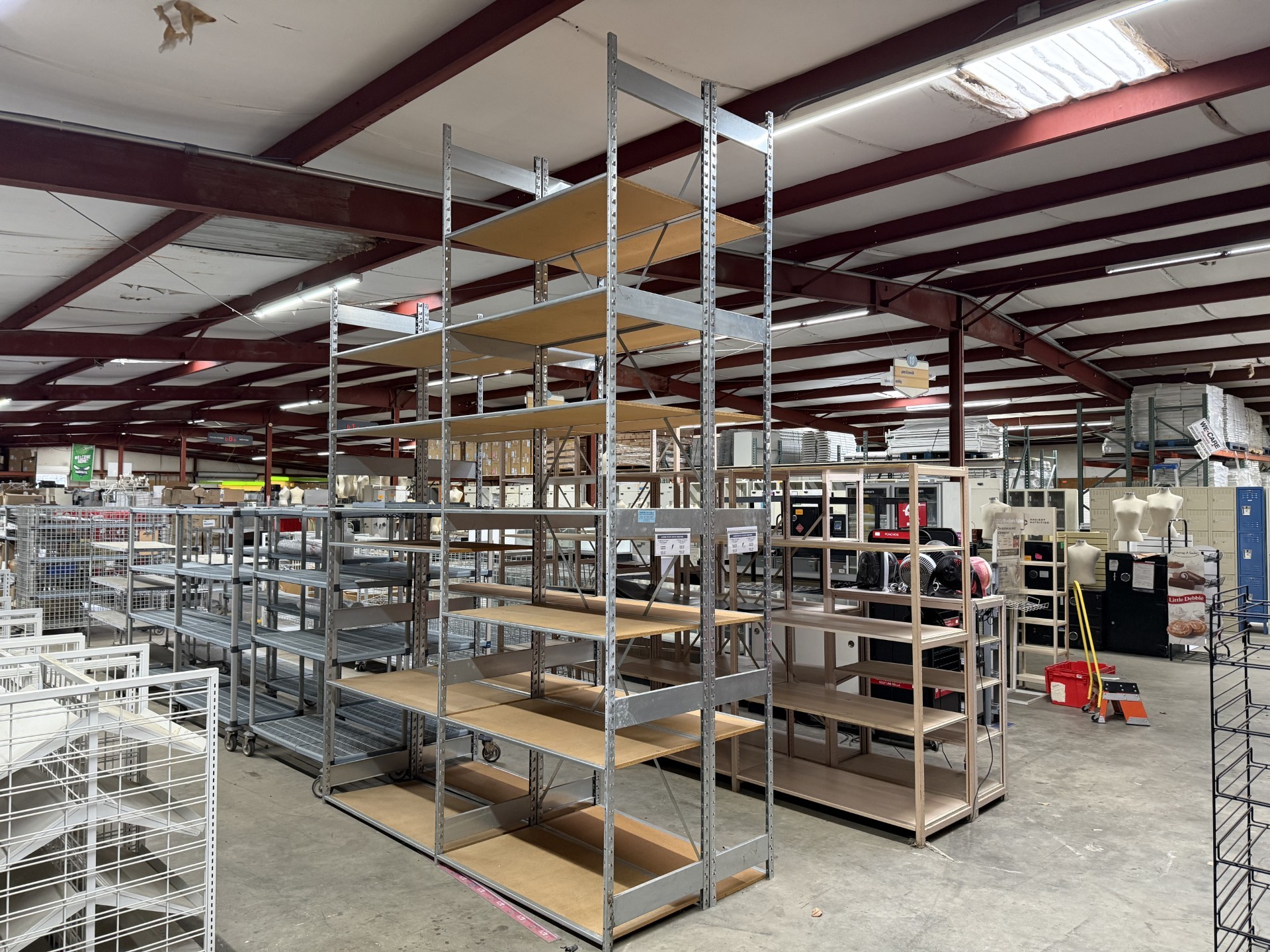 Used Lozier Stockroom Shelving