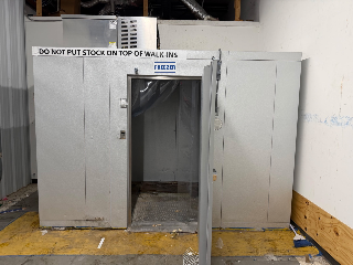Used Imperial Brown Walk In Freezer