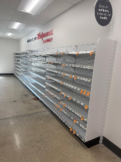 Used Complete Pharmacy Fixtures Package