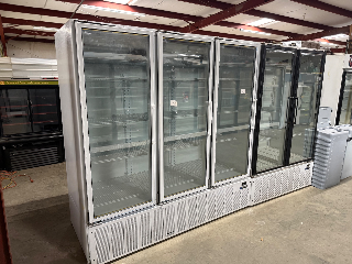 Used Master-Bilt 3 Glass Door Freezer