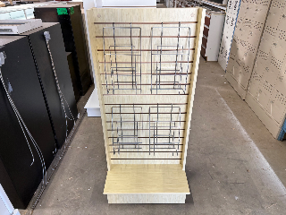 Maple Double Sided Literature/Information Display