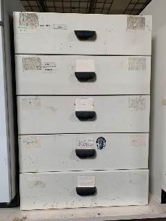Used Under Counter 5 Drawer Unit