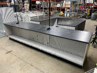 Used Gondola Base Checkout Counters