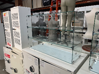 New Glass Cube Displays