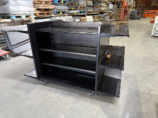 Used Rolling Black Gondola H-Units