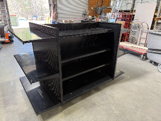 Used Rolling Black Gondola H-Units