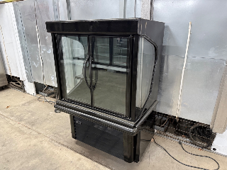 Used Hussmann Black Two Door Merchandiser