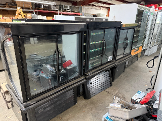 Used Hussmann Black Two Door Merchandiser