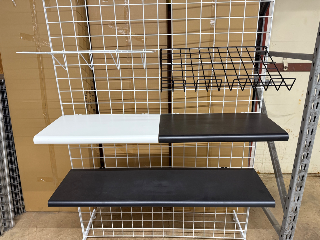 New Gridwall Shelves