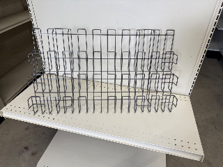 New Wire Three Level Literature Display