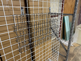 New Wire Three Level Literature Display