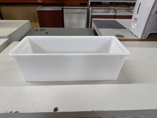 Used White Plastic Bins