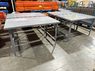Used Heavy Duty Metal Tables