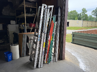 Used Assorted Ladders