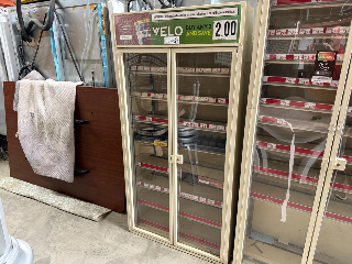 Used 2 Door Cigarette Cabinet