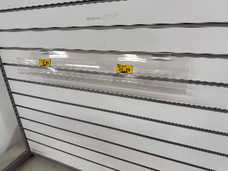 Used Slatwall Plexi Electronics Trays
