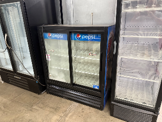 Used 2 Sliding Door Cooler