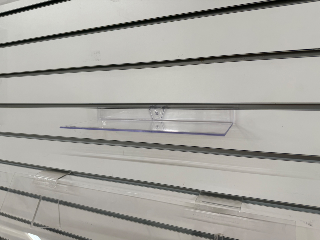 New Plexi Pegboard Shoe Shelves