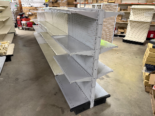 Used Floor Gondola Shelving
