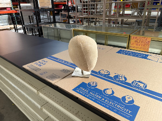 Used Head Forms on Stands