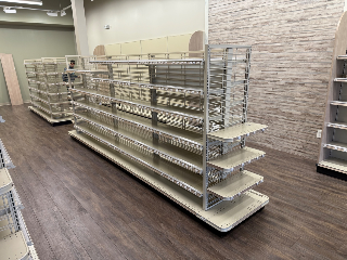 Madix Slatgrid Panel Floor Shelving