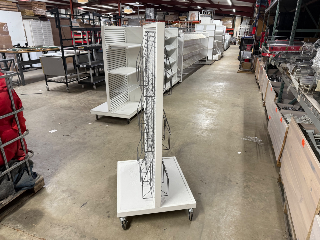 Rolling Double Sided Information Station
