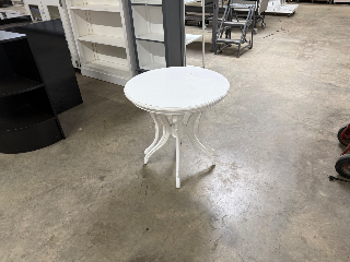 Used Small Round Display Table