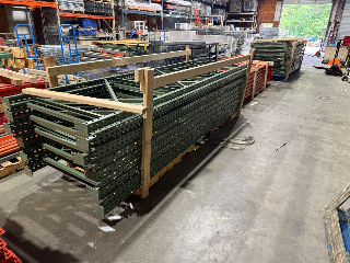 Used Tear Drop Pallet Rack 
