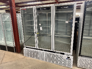 Used Master-Bilt 3 Glass Door Freezer