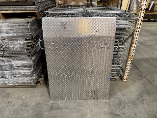 Used 36" Aluminum Dock Plate