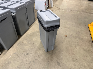 RubberMaid SlimJim Trash Cans