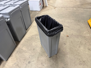RubberMaid SlimJim Trash Cans