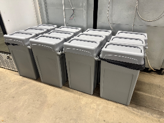 RubberMaid SlimJim Trash Cans